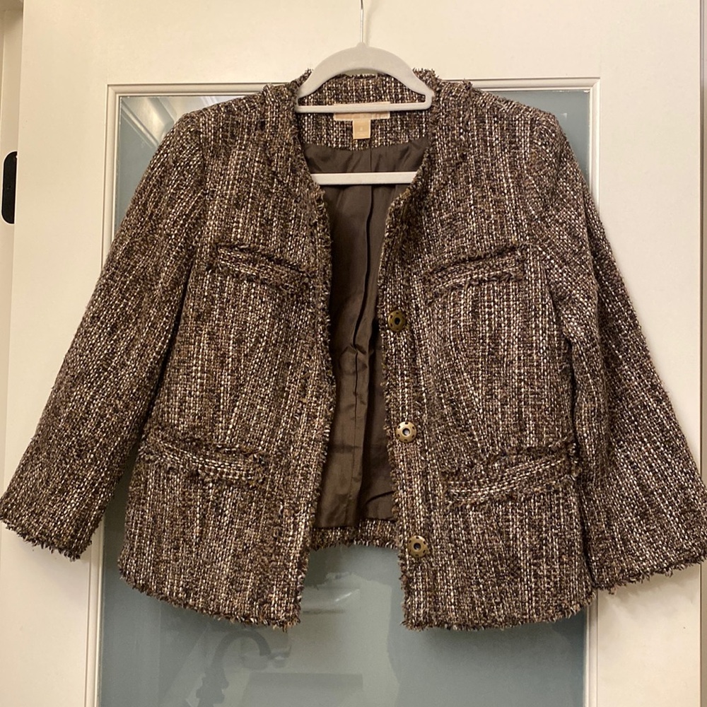 Michael Kors crop jacket